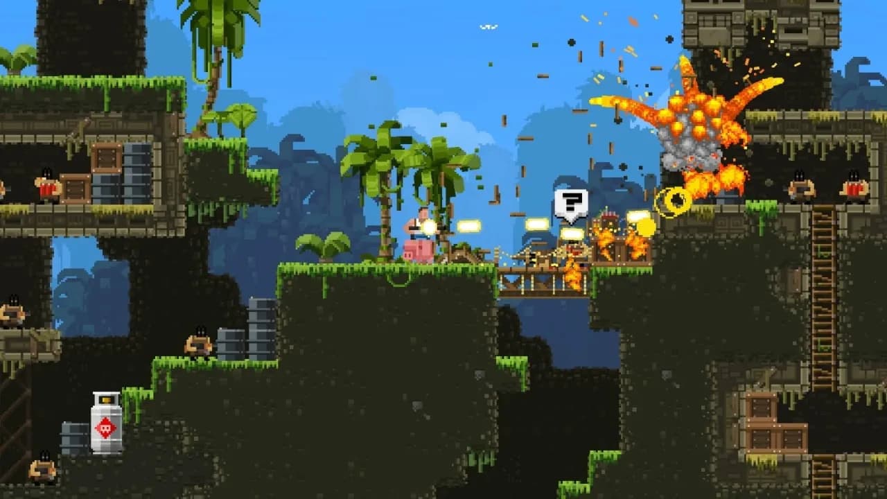 Broforce — скриншот 1