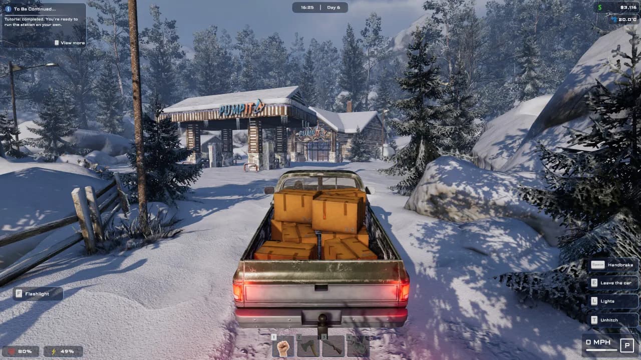 Arctic Shift: Fuel Station — скриншот 10