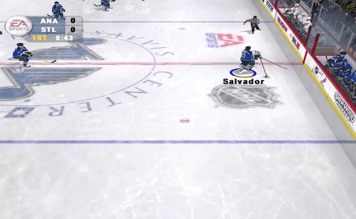 NHL 2006 — скриншот 1