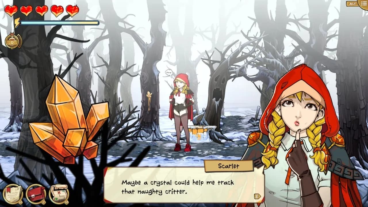 Scarlet Hood and the Wicked Wood — скриншот 8