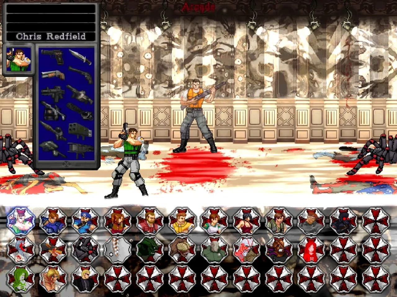 MUGEN Resident Evil — скриншот 3