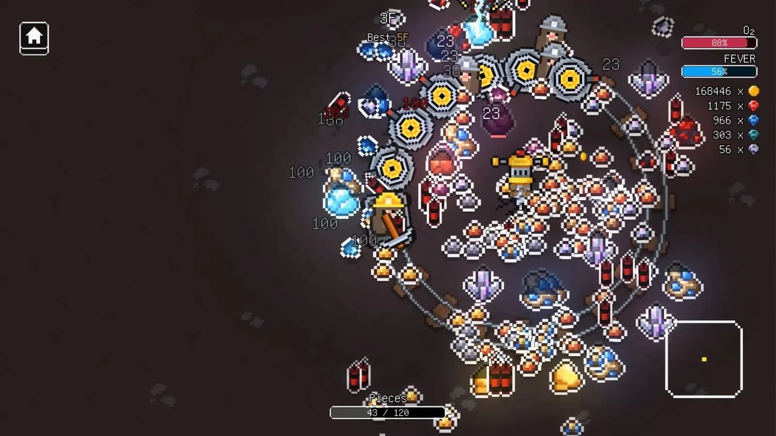 Loop Miner — скриншот 2