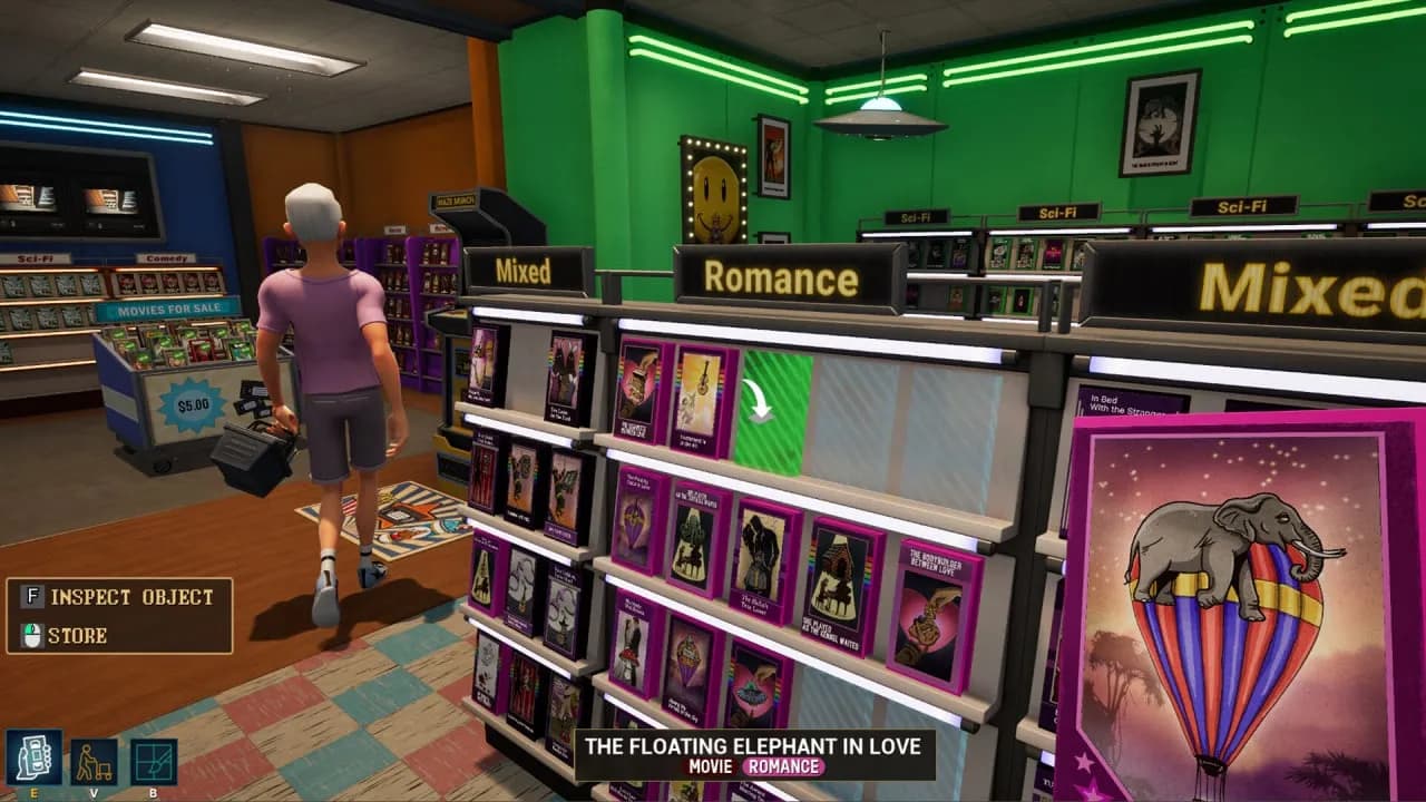 Retro Rewind - Video Store Simulator — скриншот 4