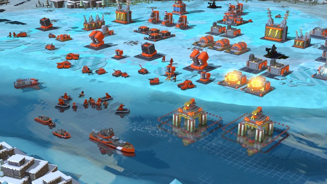 9-Bit Armies: A Bit Too Far — скриншот 9