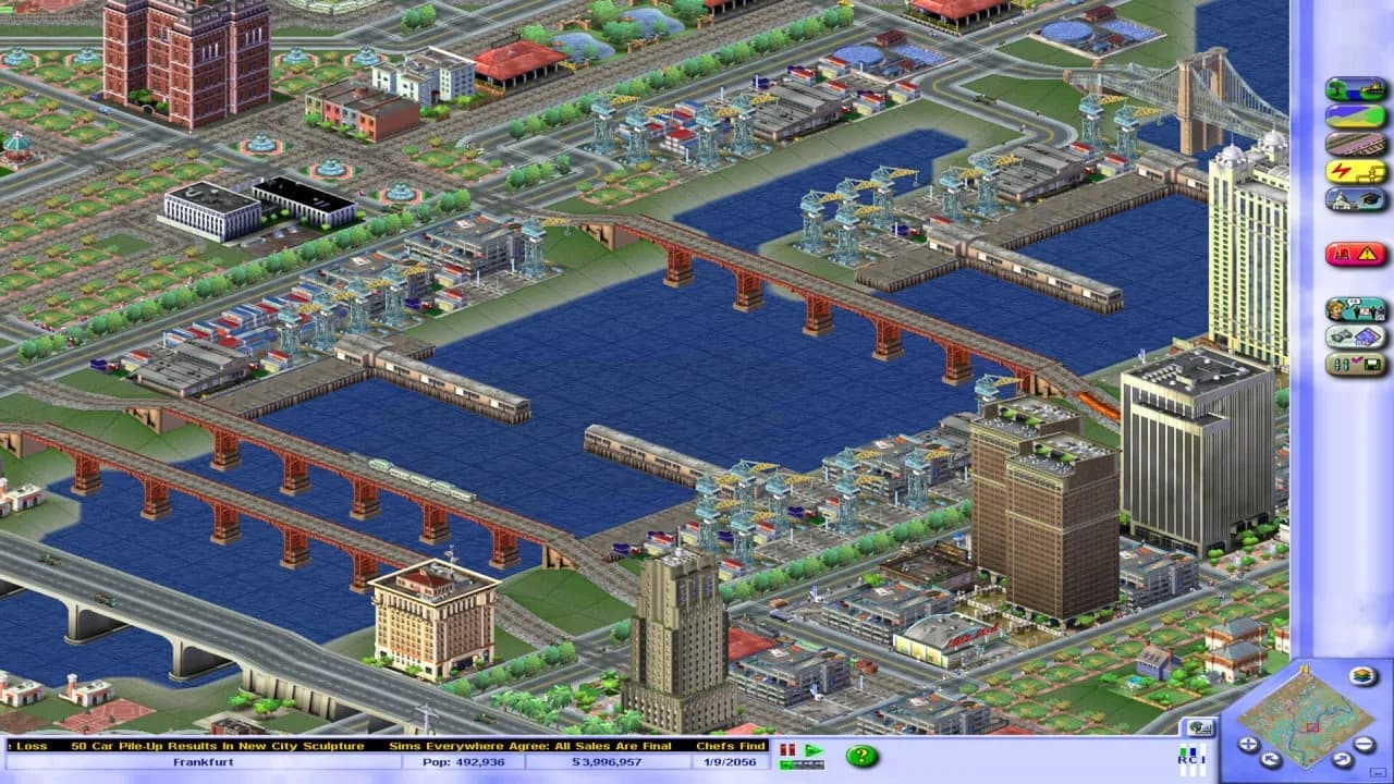 SimCity 3000 — скриншот 4