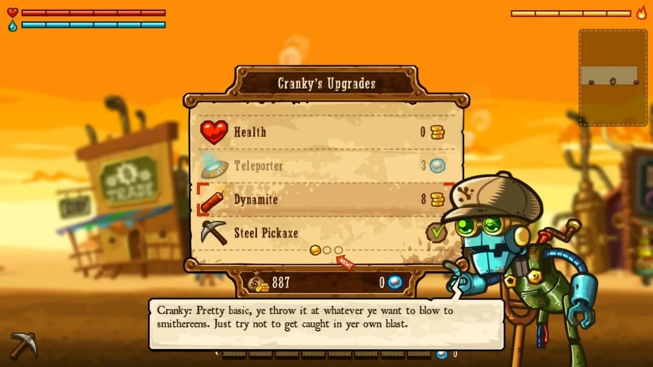 SteamWorld Dig — скриншот 5