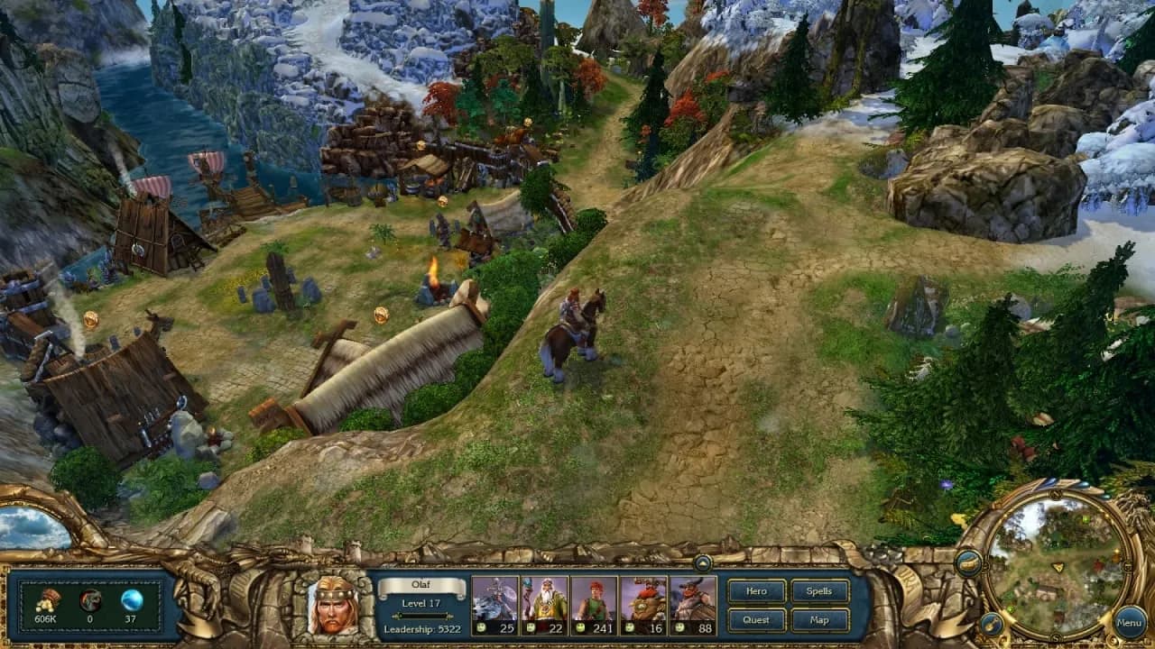 King's Bounty: Warriors Of The North — скриншот 1