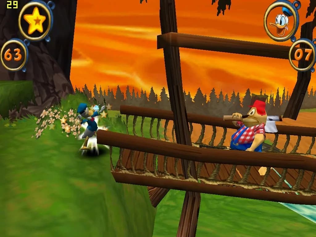 Disney's Donald Duck: Goin' Quackers — скриншот 2