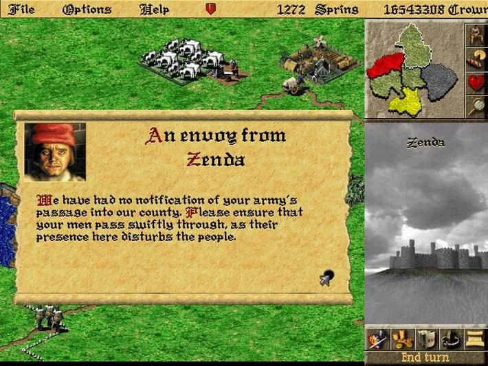 Lords of the Realm 2 — скриншот 4