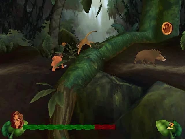 Disney's Tarzan — скриншот 2