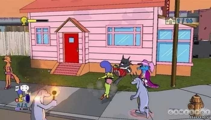 The Simpsons Game — скриншот 1