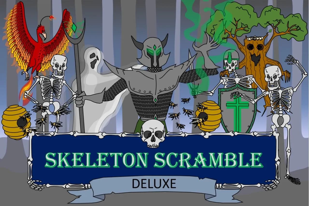 Skeleton Scramble Deluxe — скриншот 2