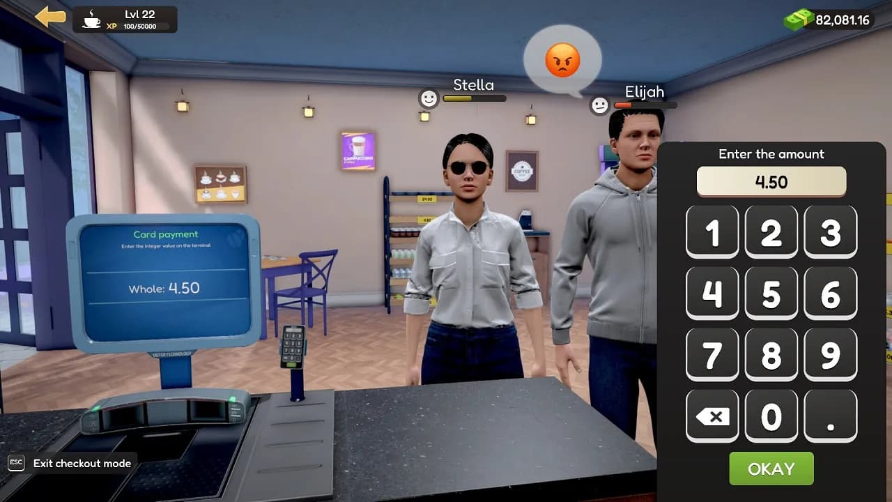 My Cafe Manager Simulator — скриншот 6