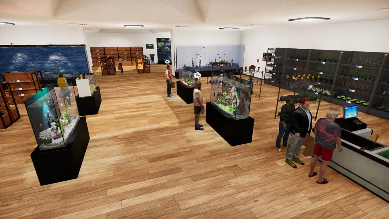 Aquatic Store Simulator — скриншот 2