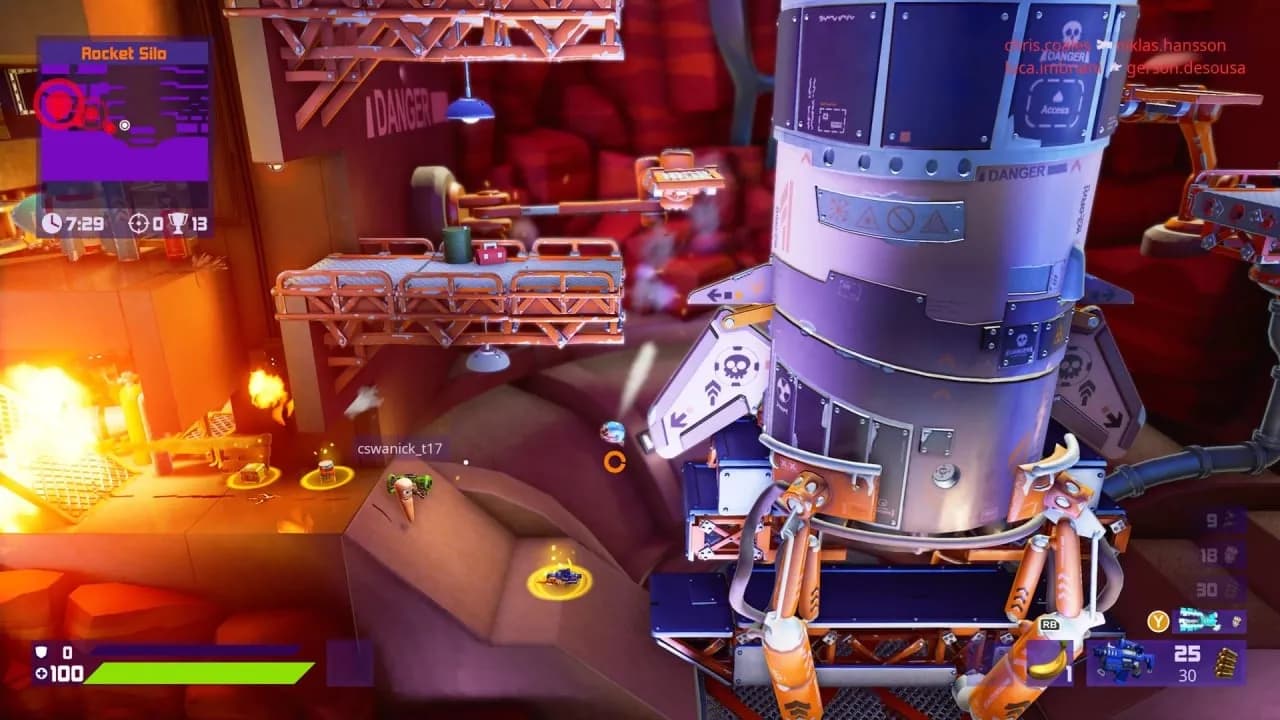 Worms Rumble — скриншот 1