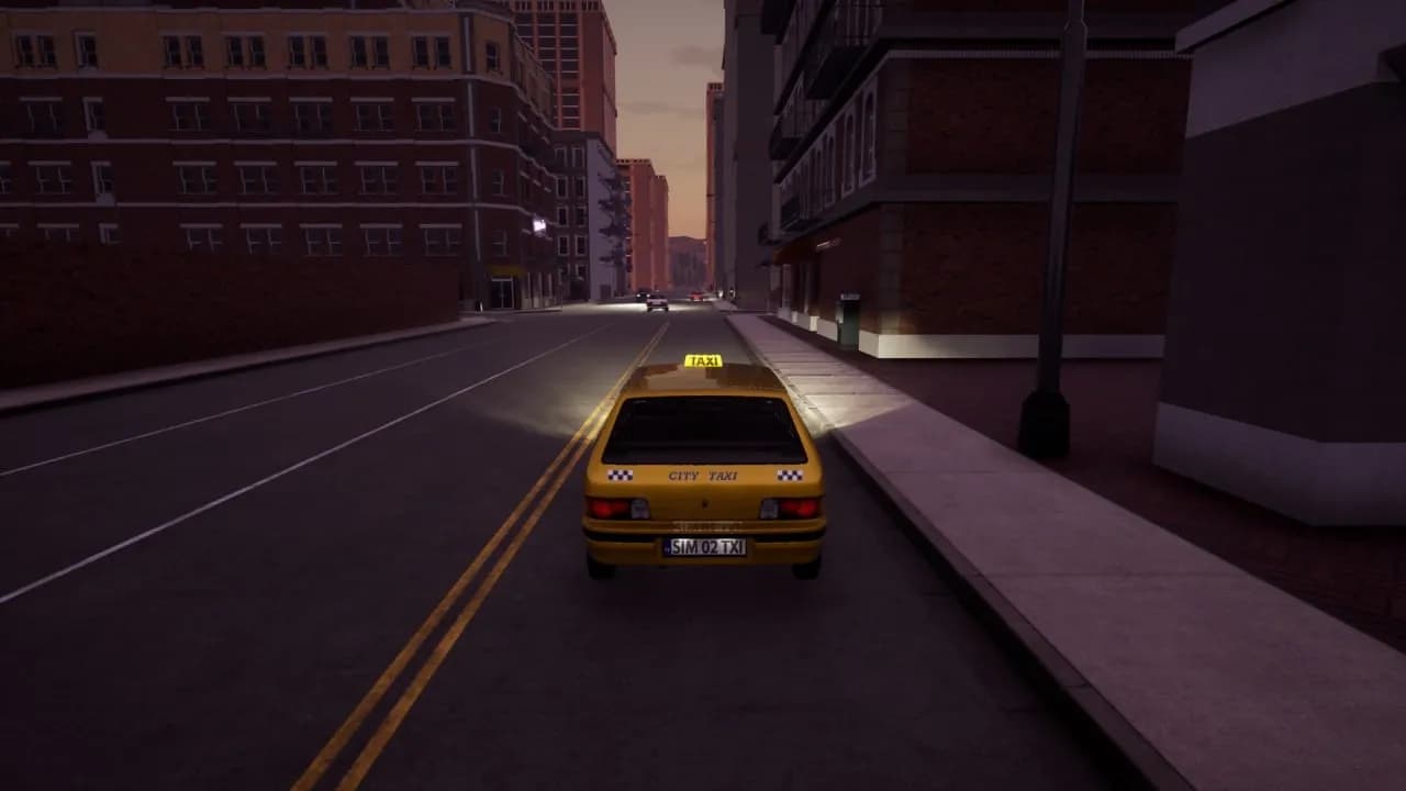 Taxi Driver - The Simulation — скриншот 3