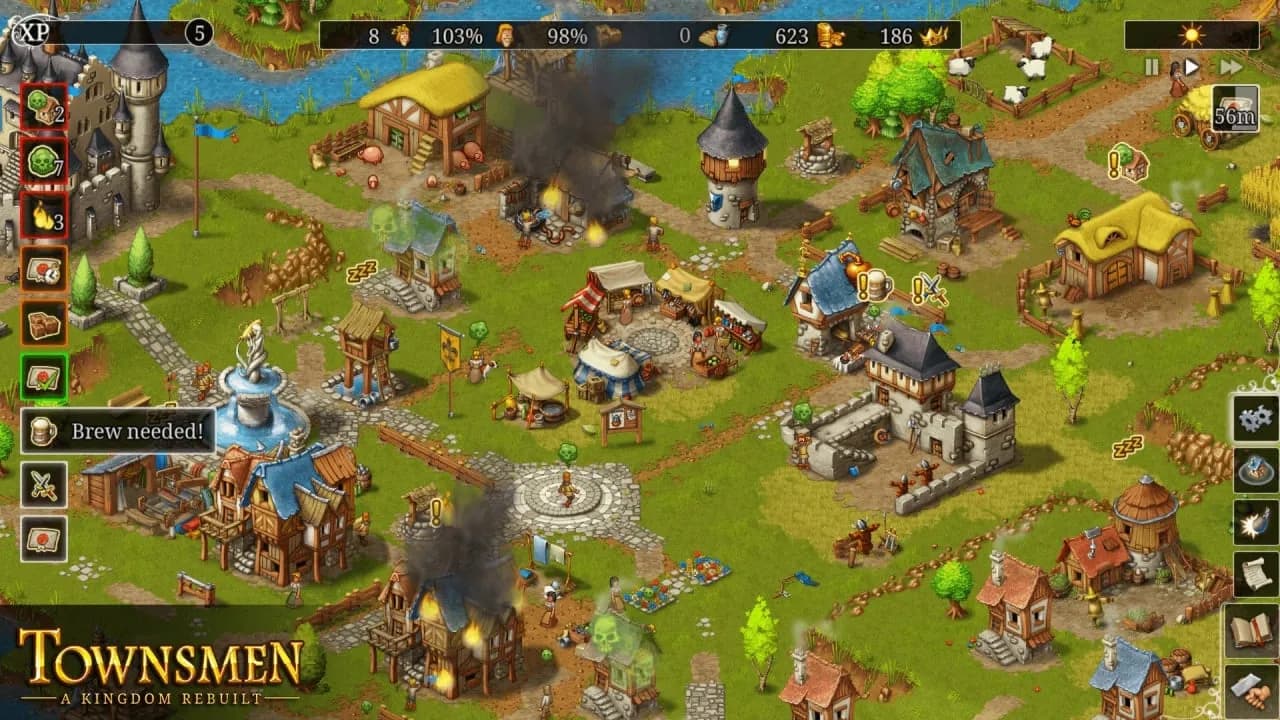 Townsmen - A Kingdom Rebuilt — скриншот 5