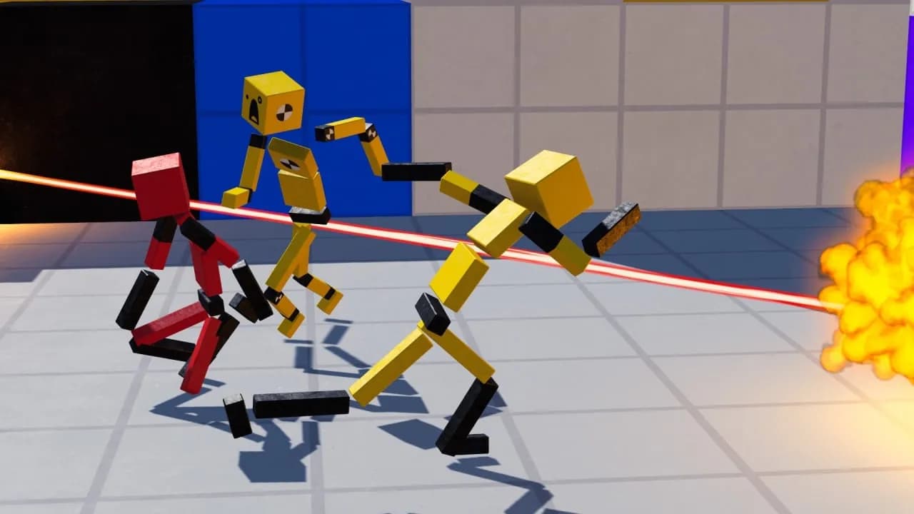 Fun with Ragdolls: The Game — скриншот 1