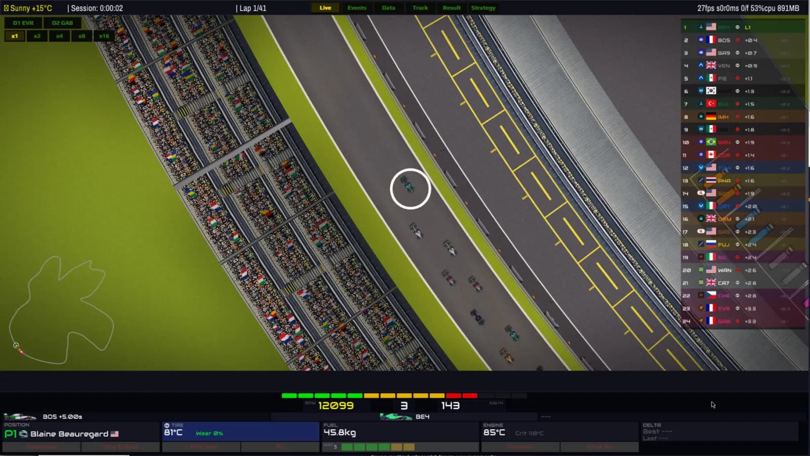 The Undercut: Racing Manager — скриншот 7