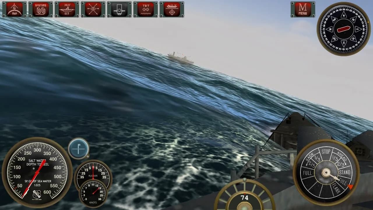 Silent Depth 3D Submarine Simulation — скриншот 1