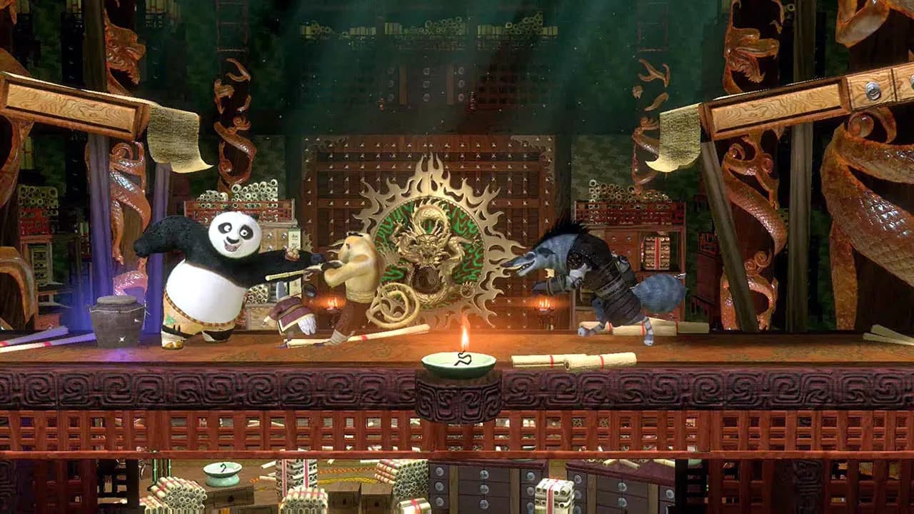 Kung Fu Panda Showdown of Legendary Legends — скриншот 1