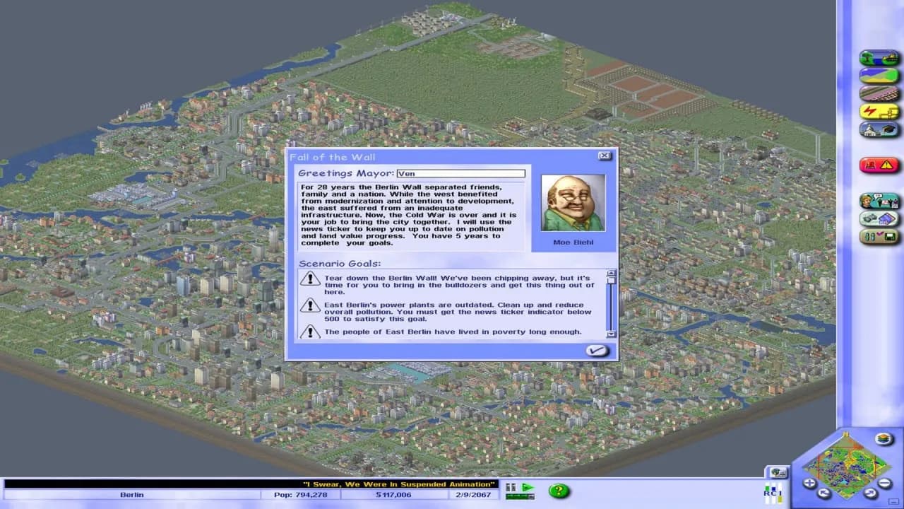 SimCity 3000 — скриншот 2