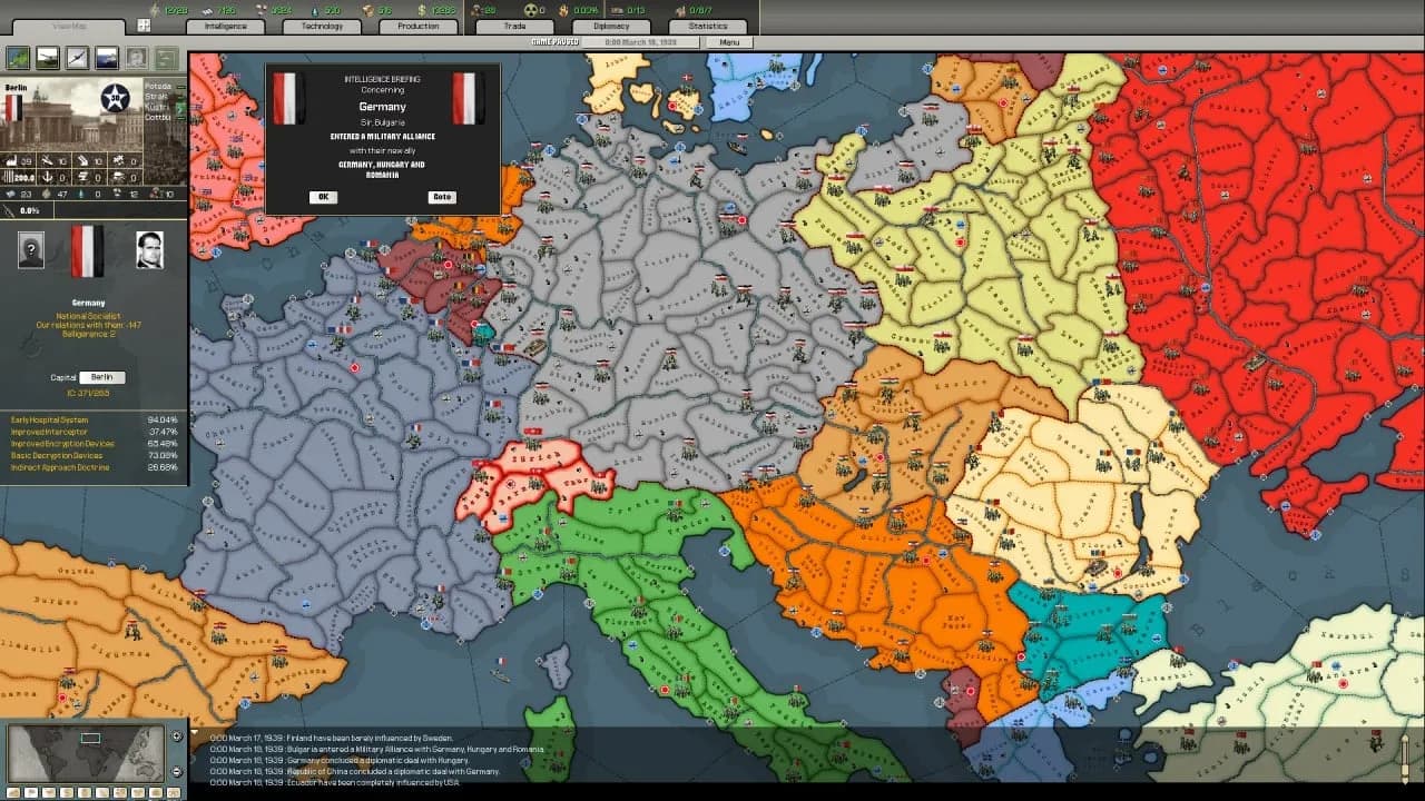 Arsenal of Democracy: A Hearts of Iron Game — скриншот 1