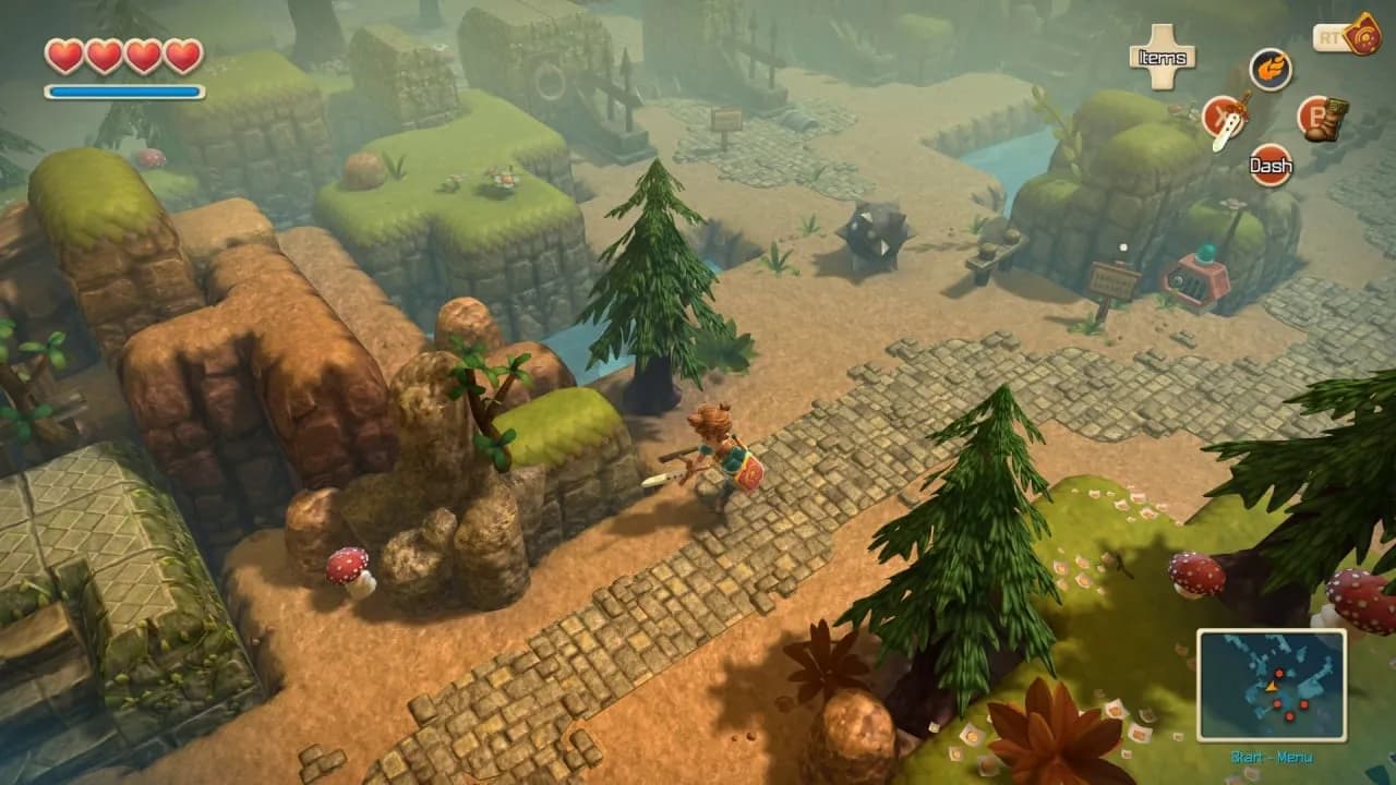 Oceanhorn: Monster of Uncharted Seas — скриншот 1