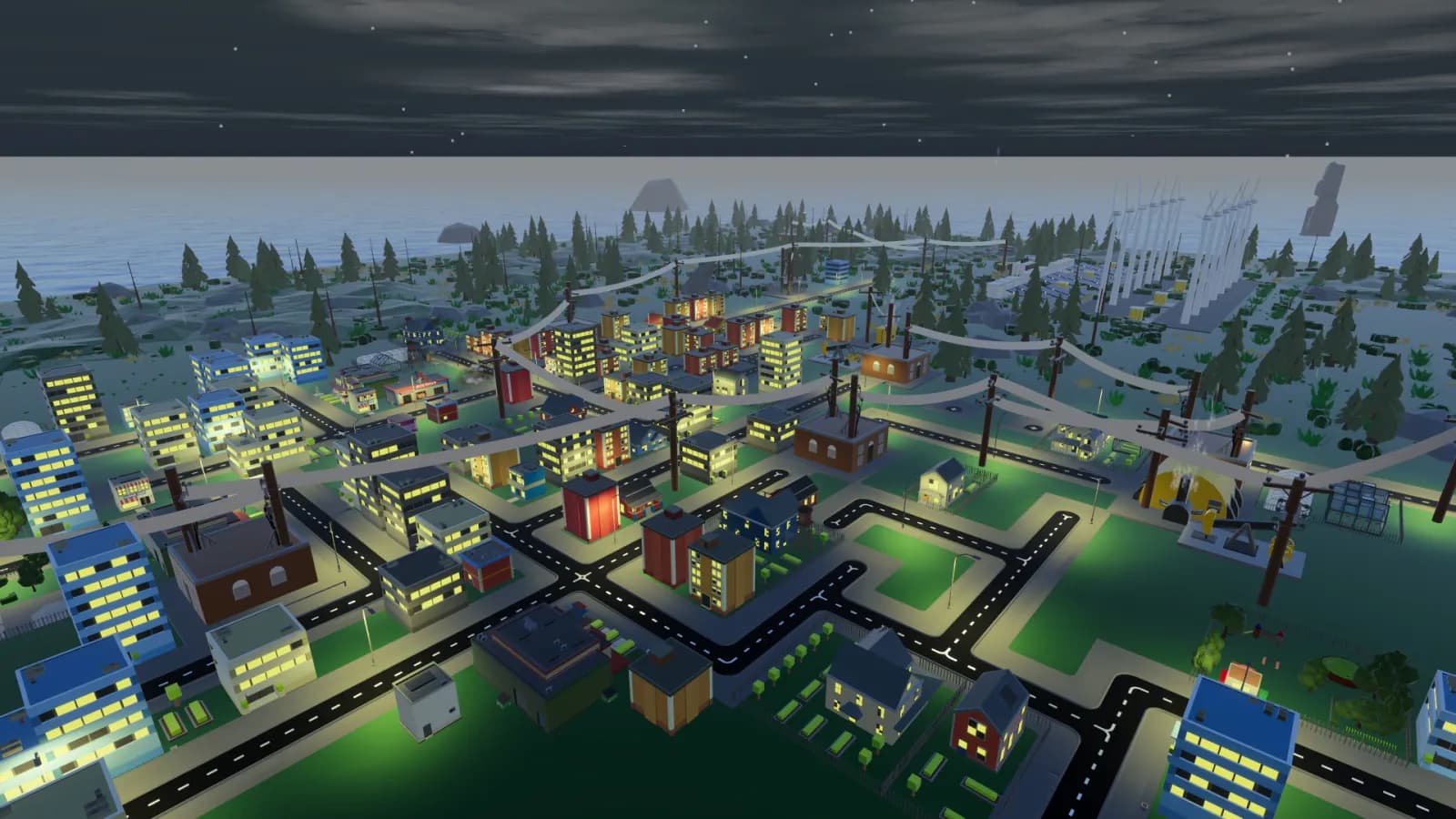 Power Network Tycoon — скриншот 1