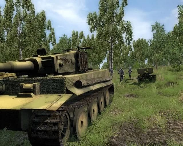 WW2 Battle Tanks T-34 vs. Tiger — скриншот 8