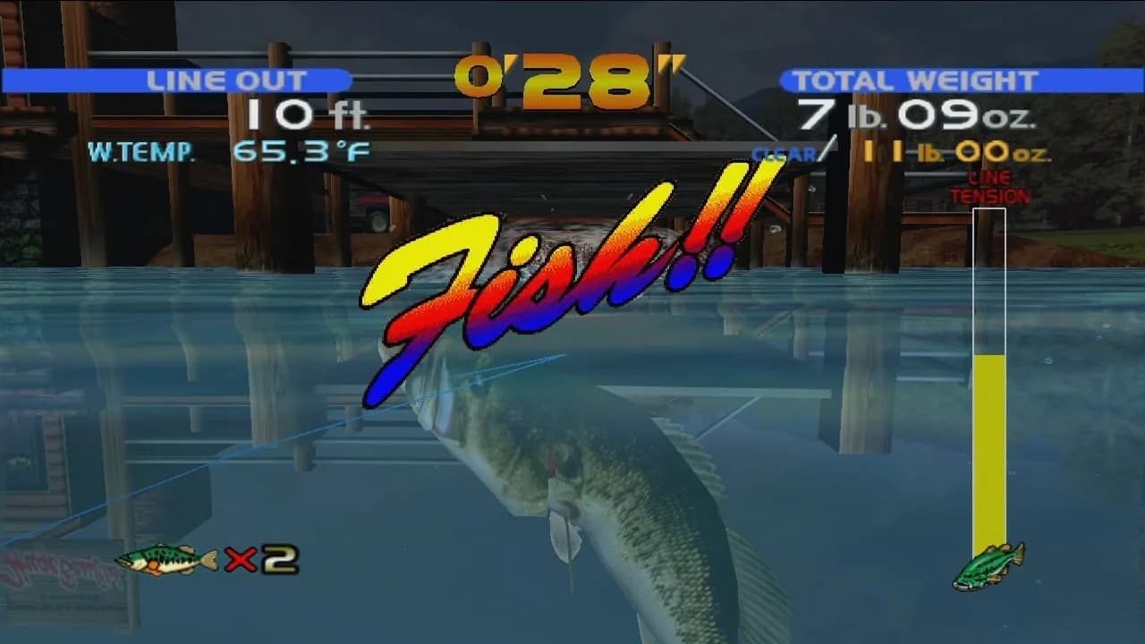 SEGA Bass Fishing — скриншот 4