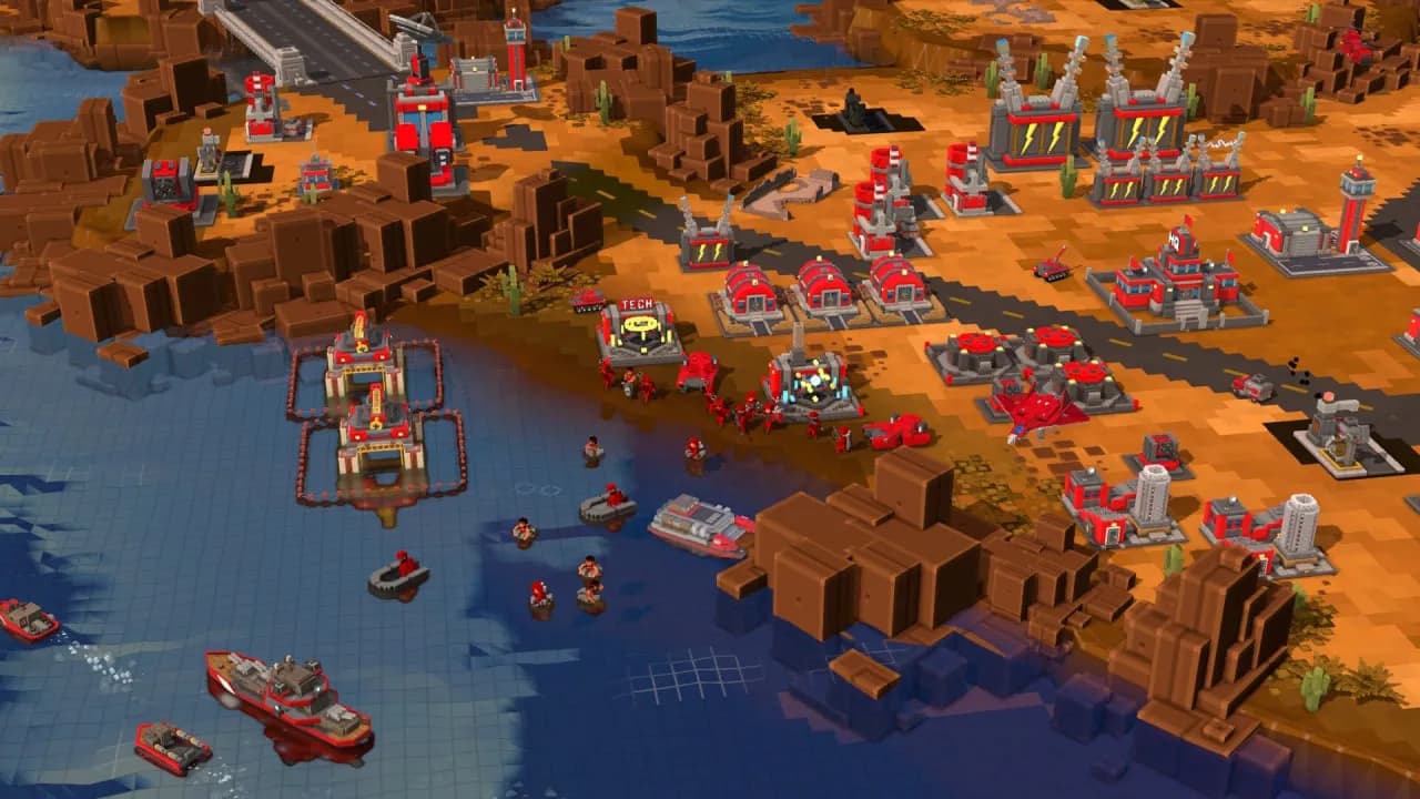 9-Bit Armies: A Bit Too Far — скриншот 1
