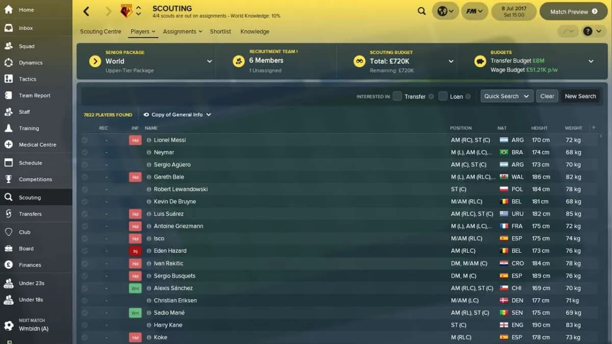 Football Manager 2018 — скриншот 6