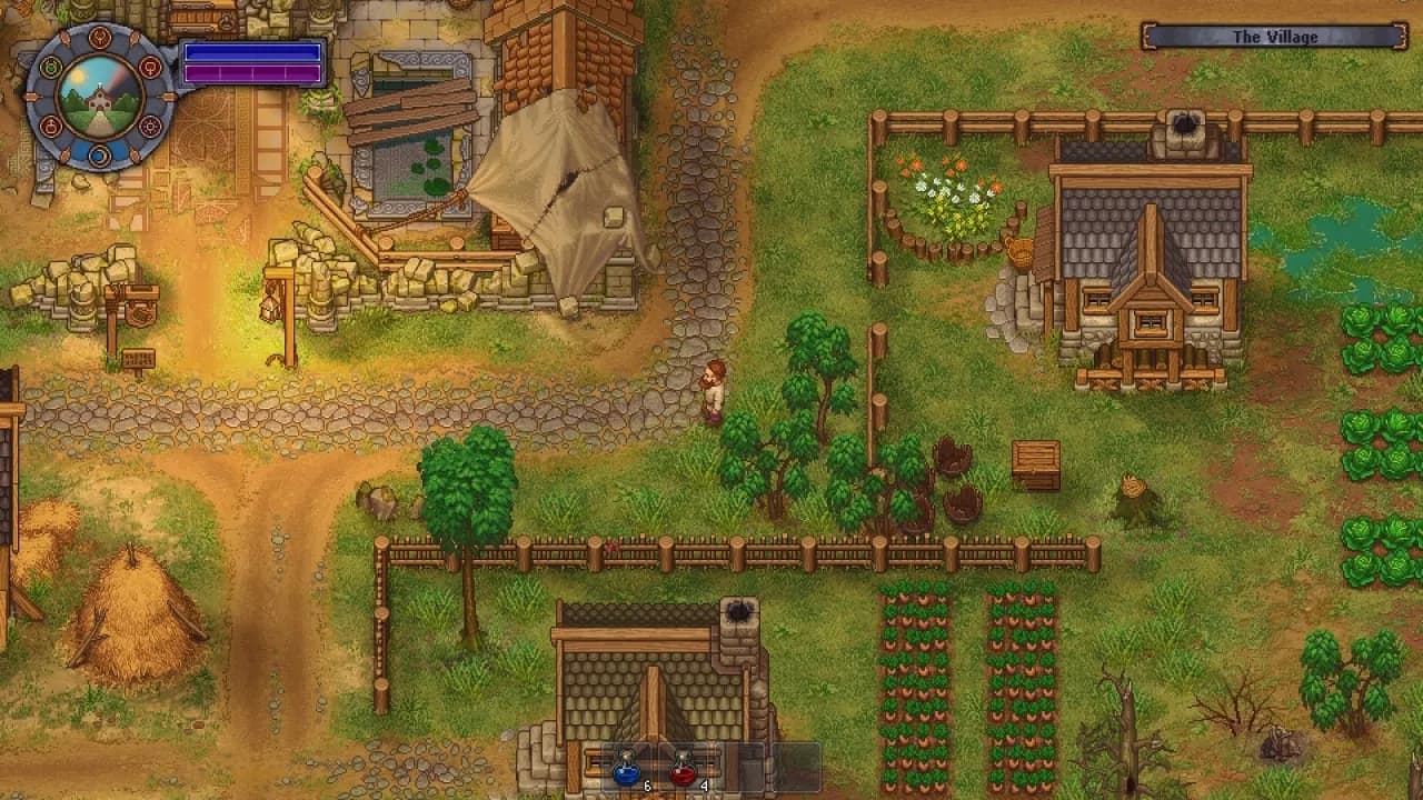 Рабочий участок Graveyard Keeper