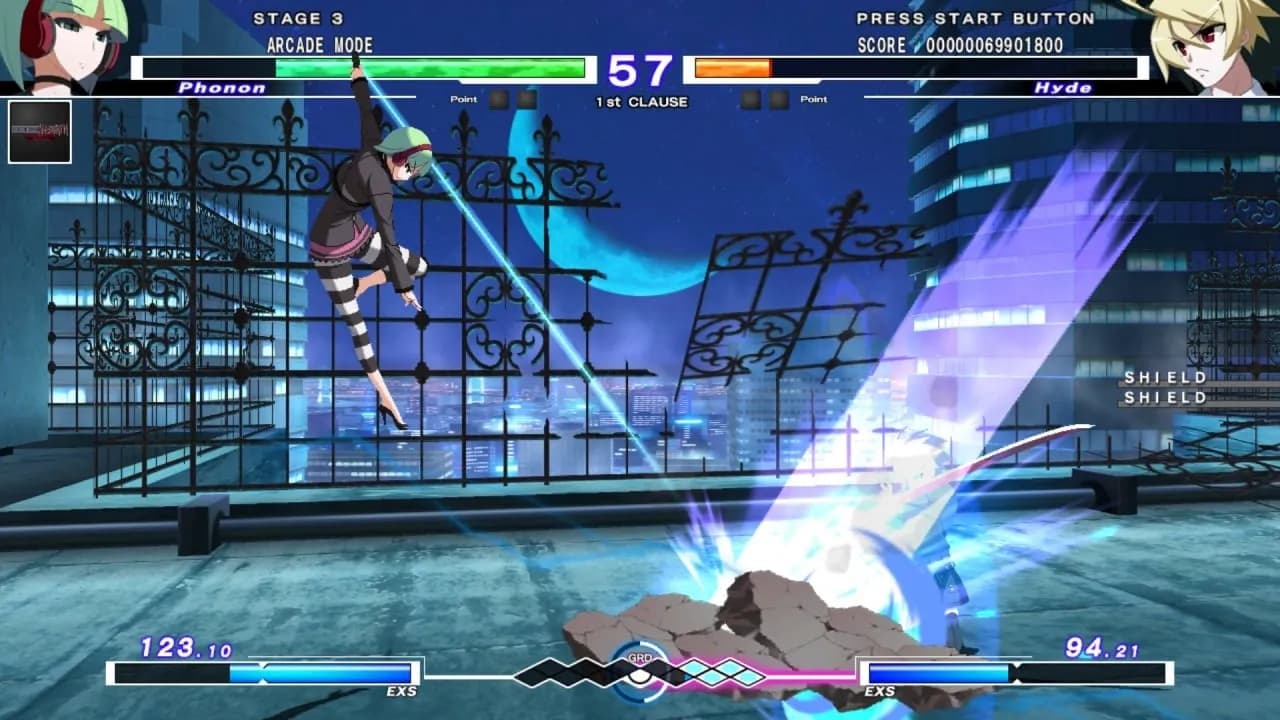 UNDER NIGHT IN-BIRTH Exe:Late[cl-r] — скриншот 5