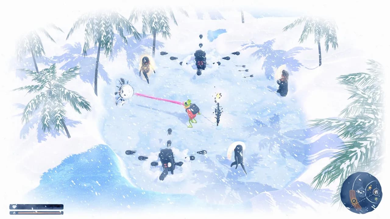 FROGGY HATES SNOW — скриншот 3