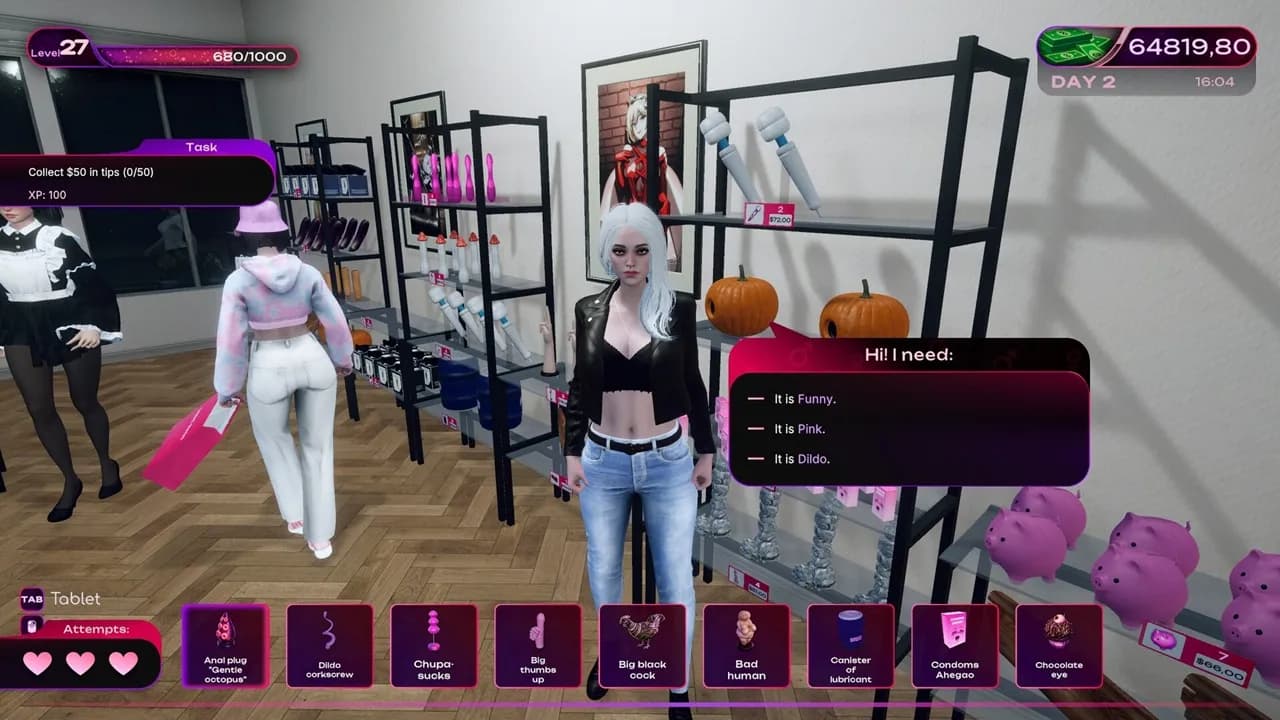 LOVE SHOP Simulator — скриншот 2