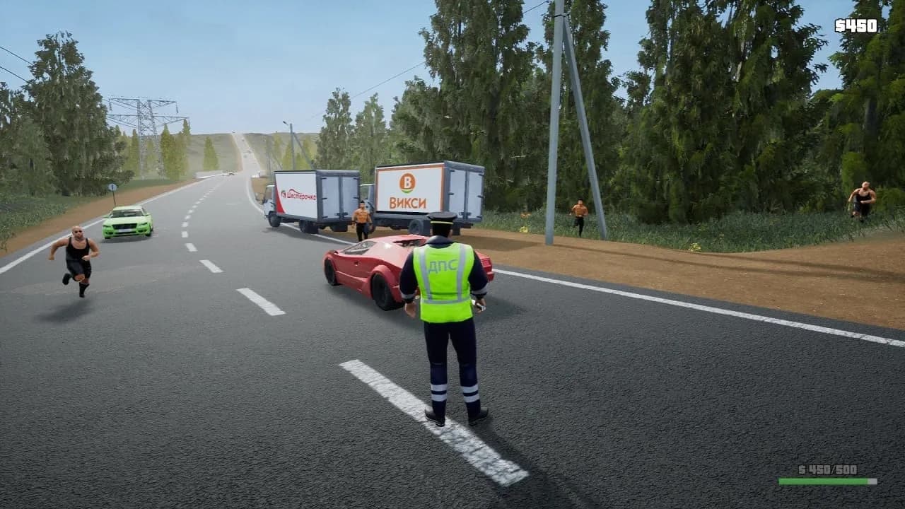 GAI Stops Auto: Right Version Simulator — скриншот 7