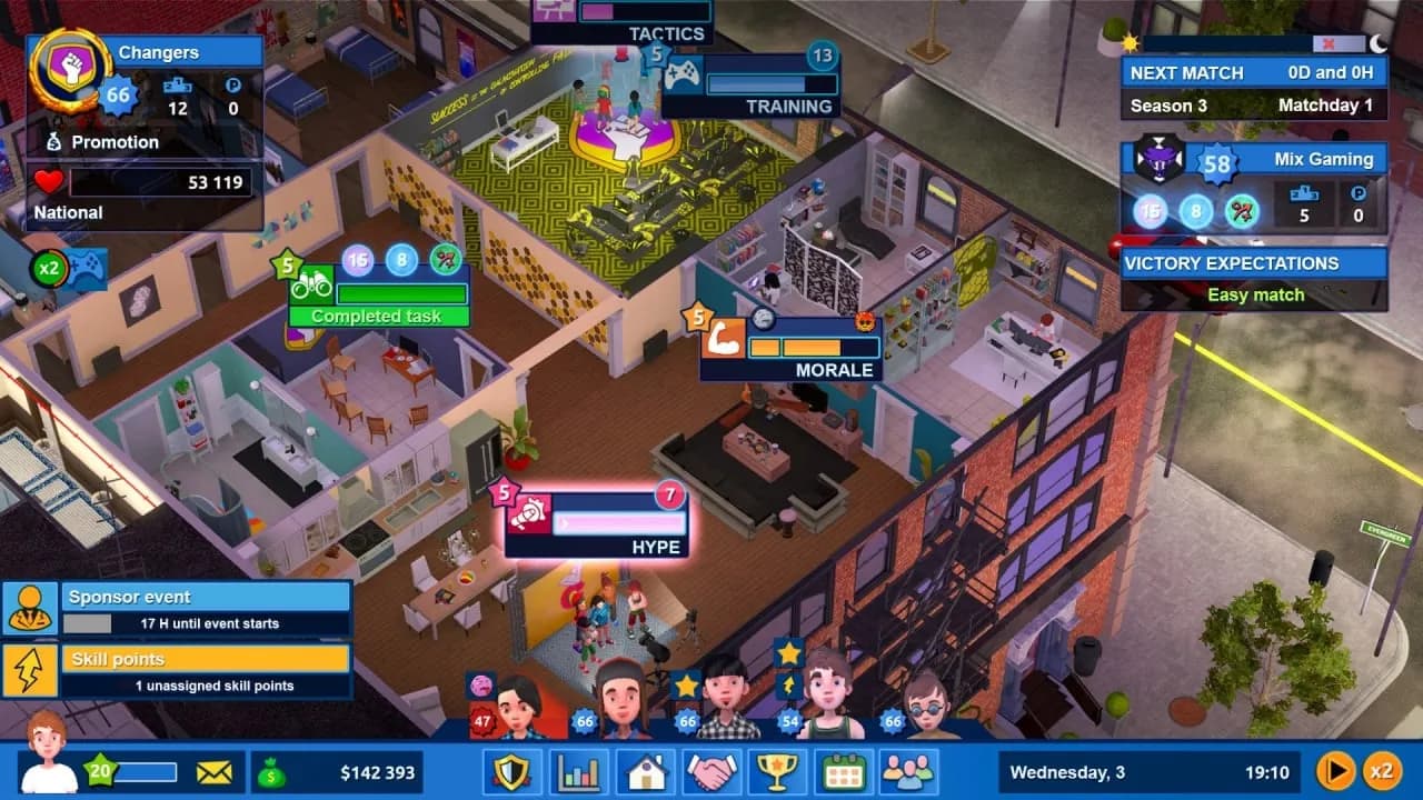 Esports Life Tycoon — скриншот 1