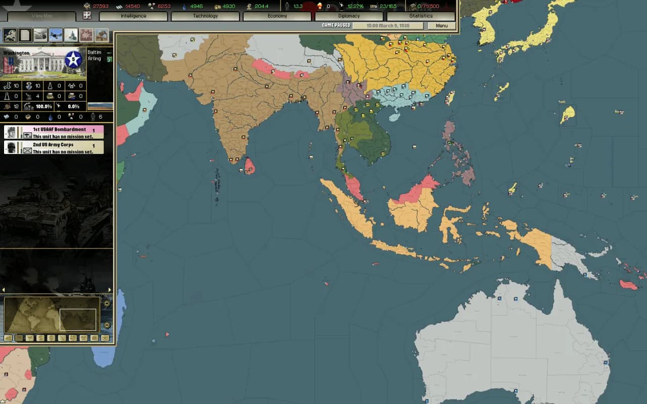 Darkest Hour: A Hearts of Iron Game — скриншот 1