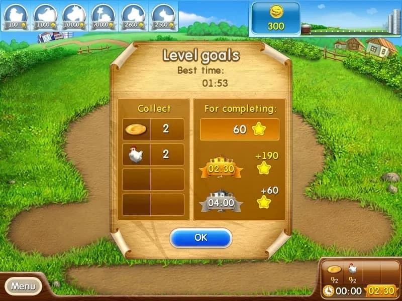 Веселая ферма 2 (Farm Frenzy 2) — скриншот 4
