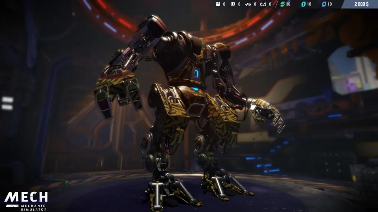Mech Mechanic Simulator — скриншот 1