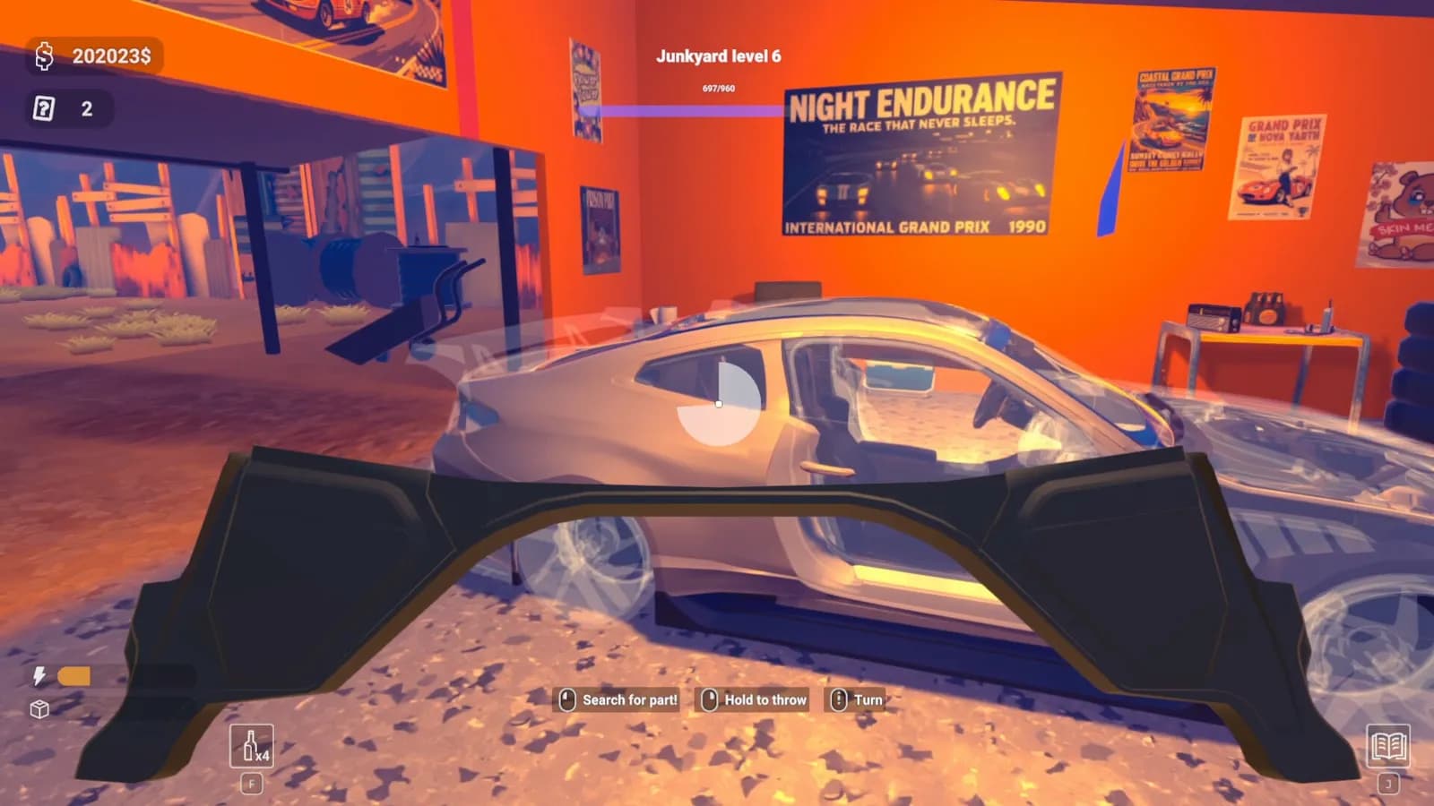 I Need to Fix My Dream Car (But I Work at a Junkyard) — скриншот 11