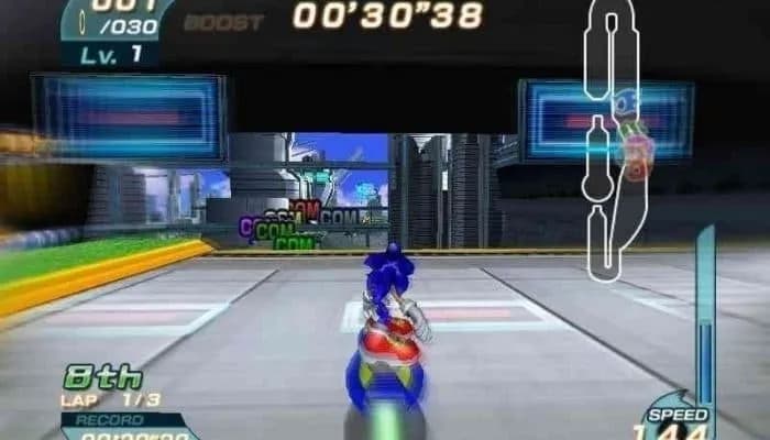 Sonic Riders — скриншот 1