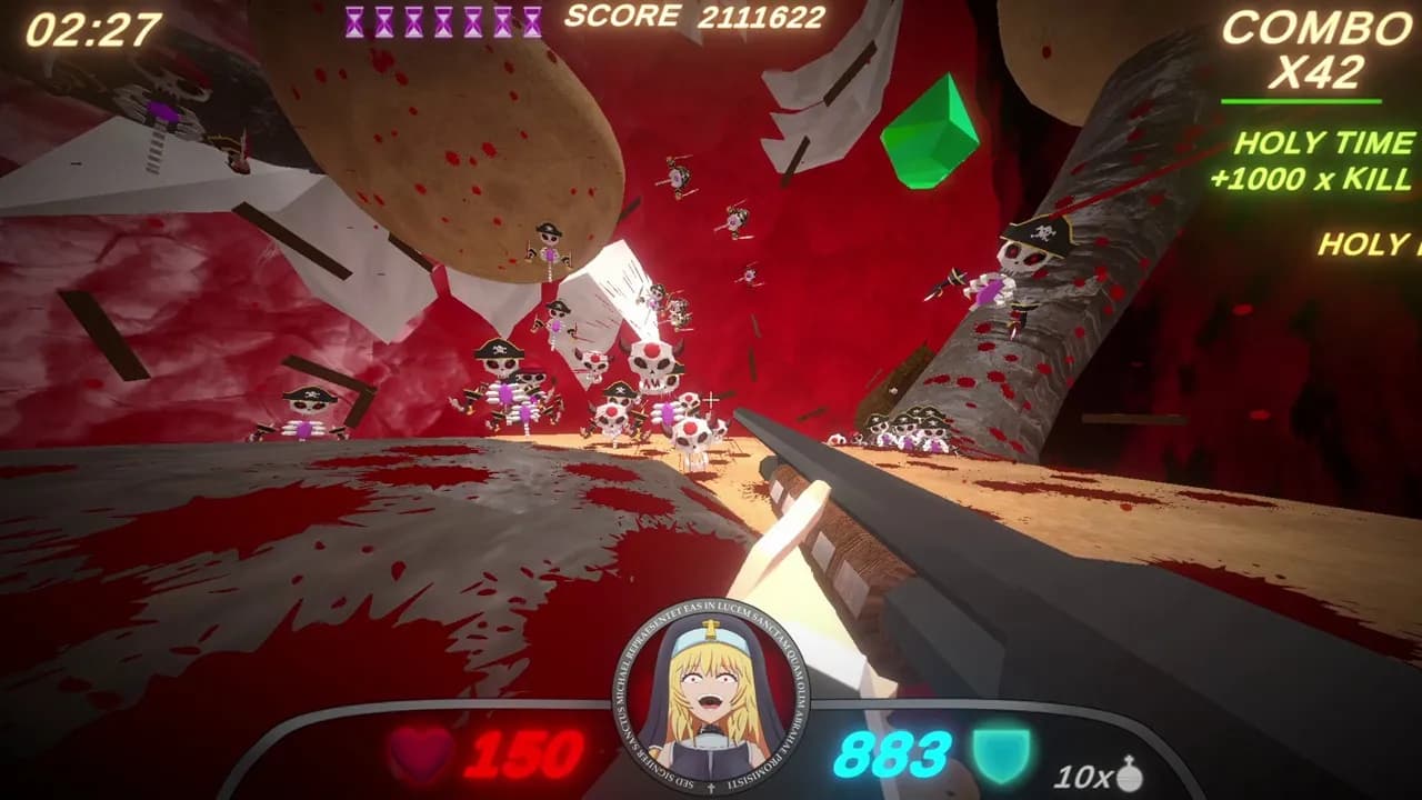 Guns and Nuns Storming Hell — скриншот 3