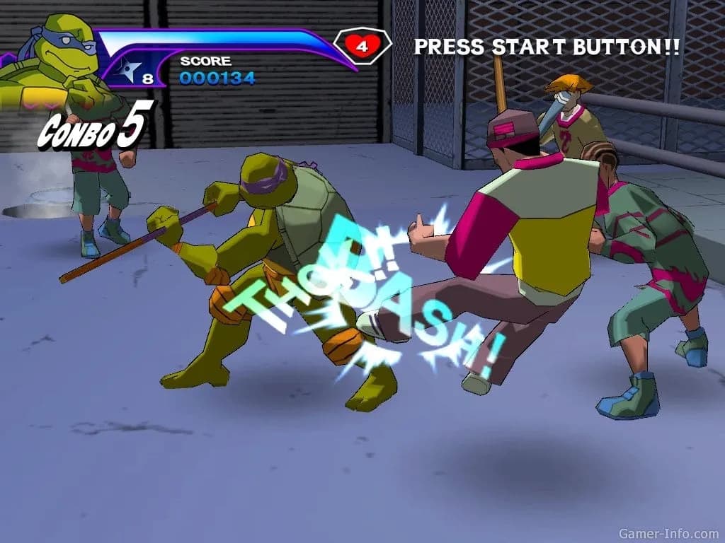Teenage Mutant Ninja Turtles (2003) — скриншот 6