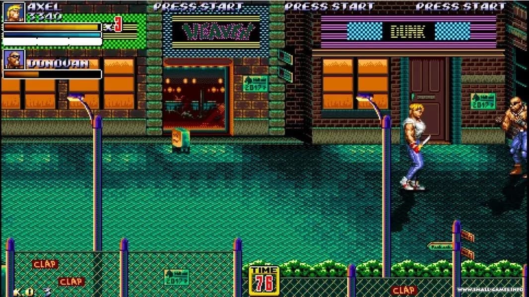 Streets of Rage 2X — скриншот 3