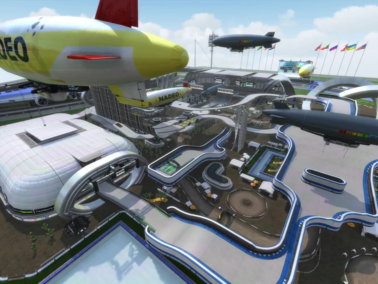 TrackMania Nations Forever — скриншот 1