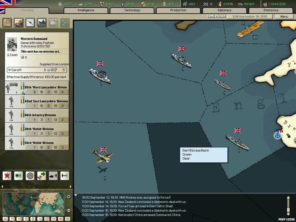 Hearts of Iron 2 Complete — скриншот 6