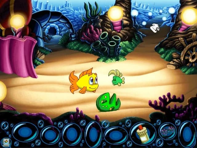 Freddi Fish 5: The Case of the Creature of Coral Cove — скриншот 4